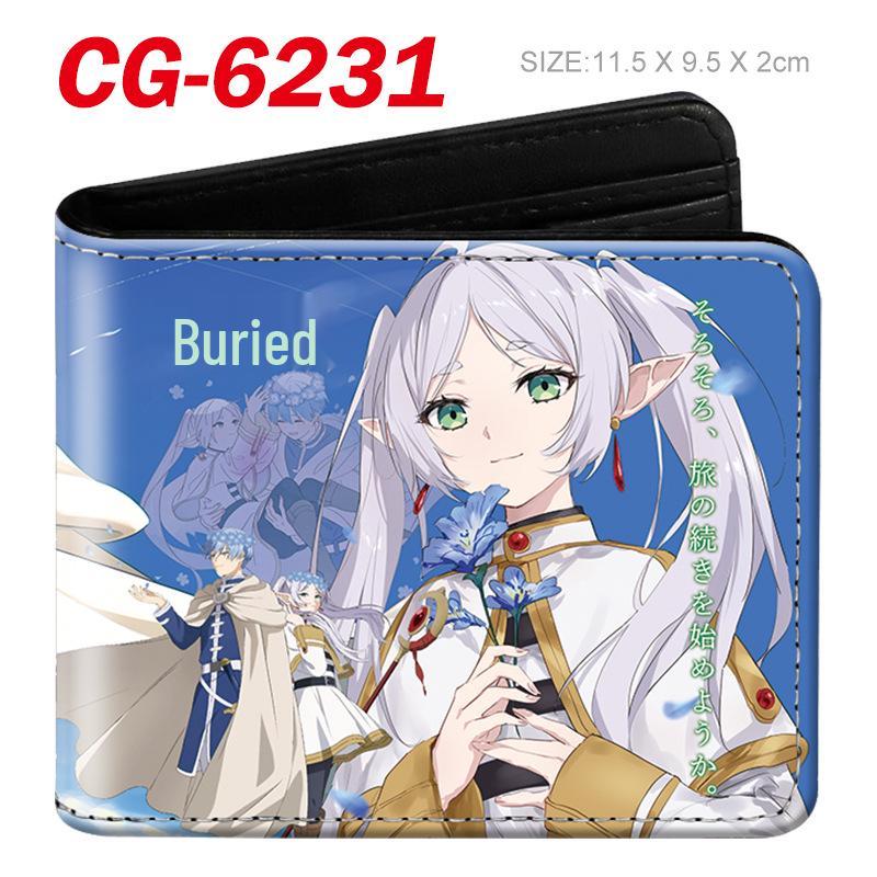 Frieren: Beyond Journey's End 3D Anime Coin Purse - Stereoscopic Embossed Cartoon Design