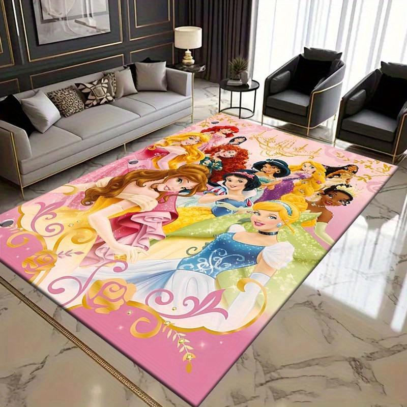 

1pc Princess Carpet Durable Non-Slip, Perfect for Indoor & Outdoor Living, Bedroom, Office, and More, 60cm by 90cm
