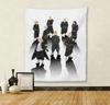 Tokyo R-Revengers M-Manji Gang Large Tapestry, Large Wall Tapestry, Cool Anime Room Decoration Items For Bedroom Dorm