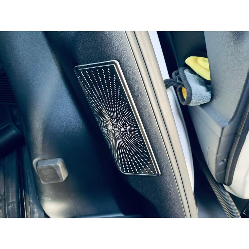 RUIQ Toyota New Alphard Vellfire 40 Series Exclusive Interior Center Door Air Conditioner Ring Garnish Air Outlet Panel Exclusively Designed for