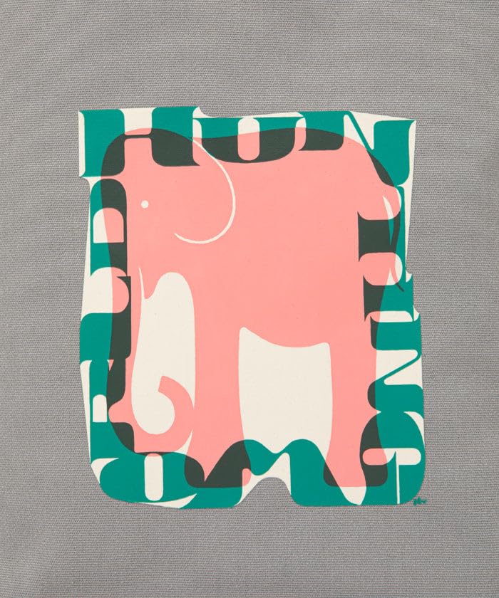 Hunting World Tote Borneo Pink 2-Way Bag, Small, 7806BNO, Charity,