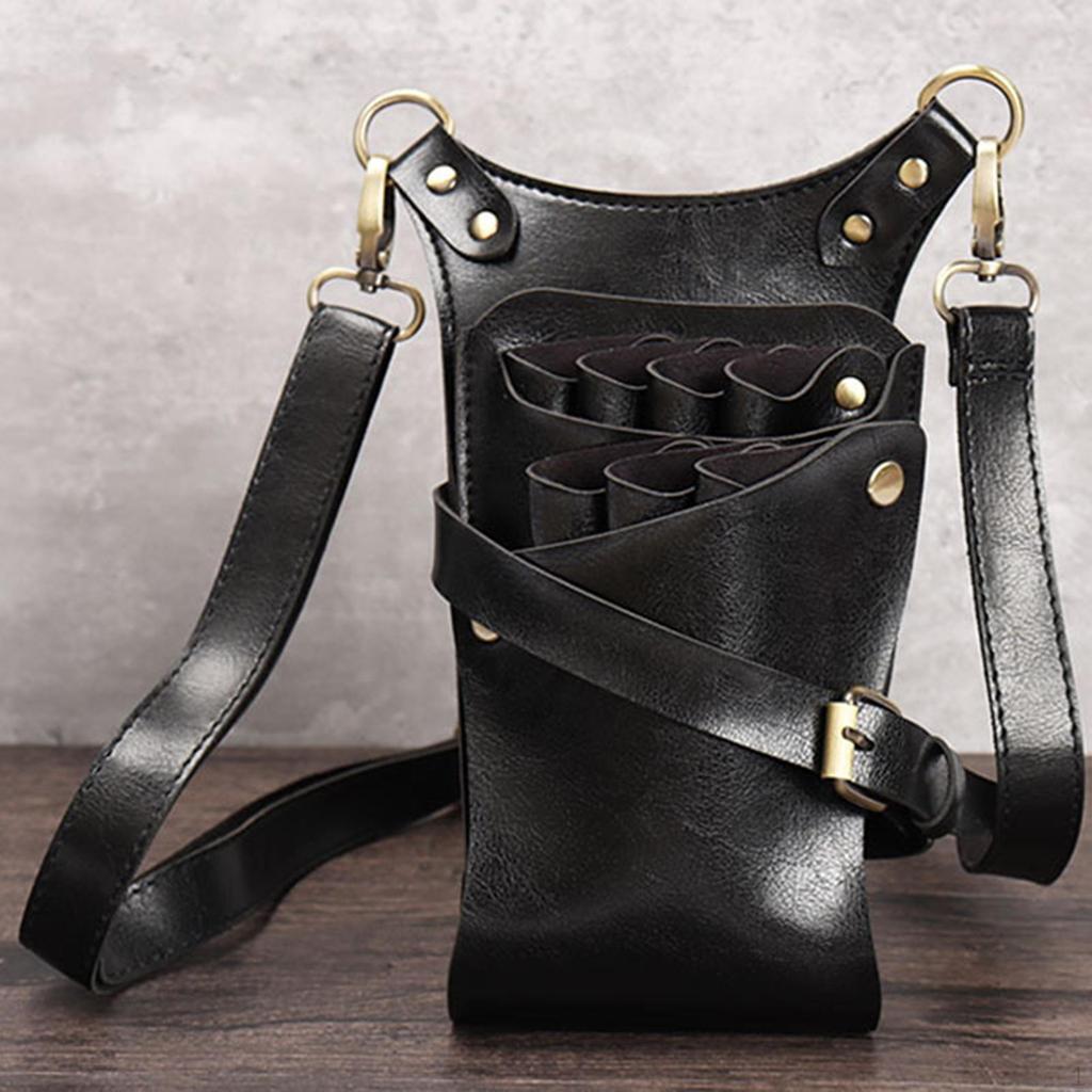Scissor Pouch Holster for Comb Clip Shear Case Holder Hairdressing Salon