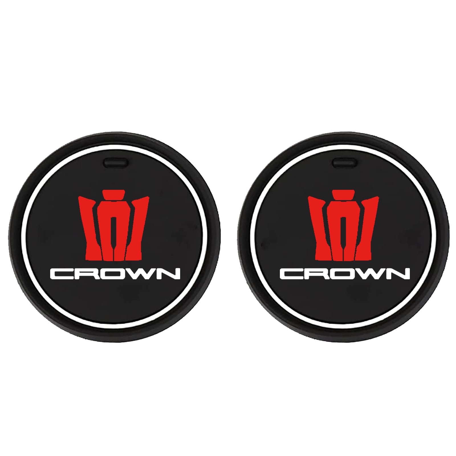 

Crown Exclusive Coaster Drink Mat Внутренний резиновый коврик Пылезащитный Крутой Модный Нескользящий Противоскользящий (коронка) [Элемент]
