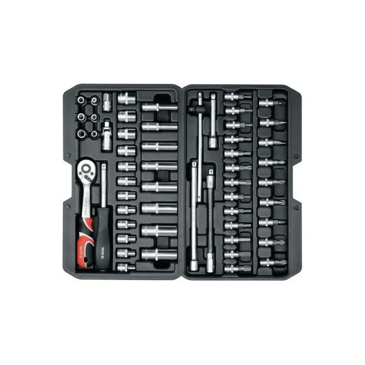

Набор ключей Yato YT-14501, 56 предметов TU прозрачный