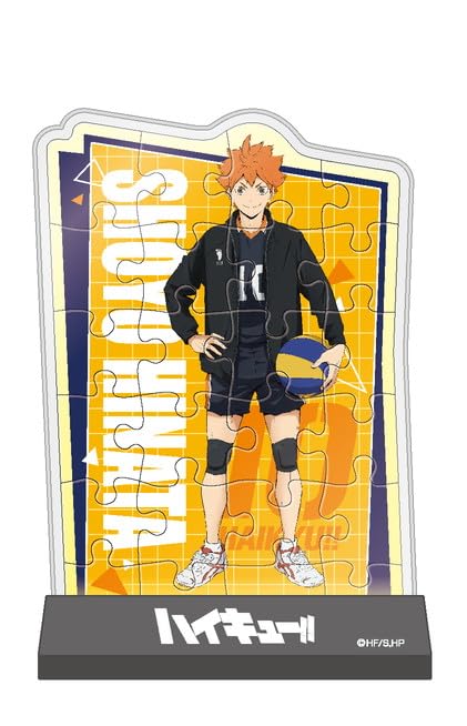 Ensky Аниме Капсульный Стенд 001 Хинаты Сёё В125 x Ш90мм АБС Haikyu!! CC-ST Прибл.. Бумага, ПЭТ,