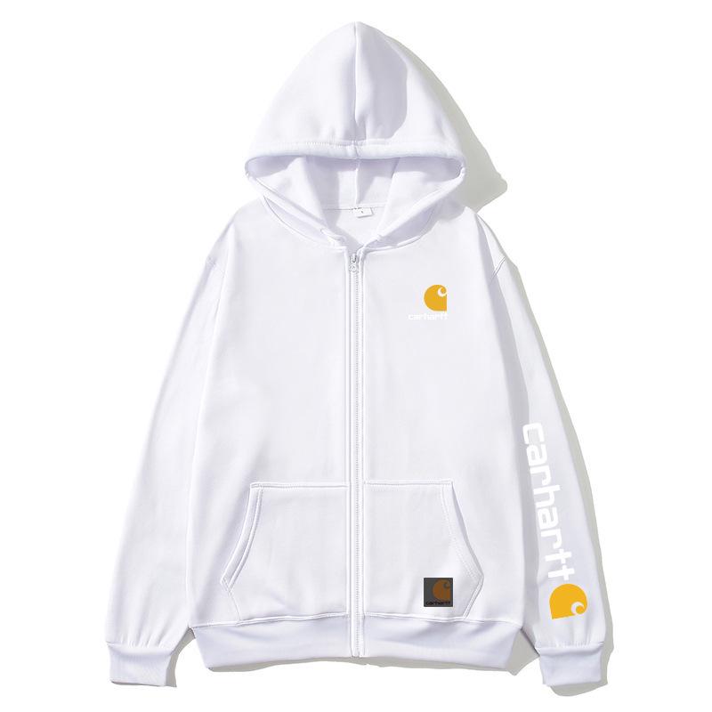 Carhartt Print Reißverschluss Hoodie für Damen & Herren: Trendige Herbst-/Winter-Oberbekleidung