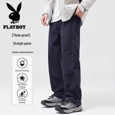 Men's Outdoor Soft Shell Straight Leg Pants