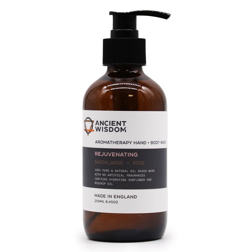 Sandalwood Rose Hand and Body Wash 250ml