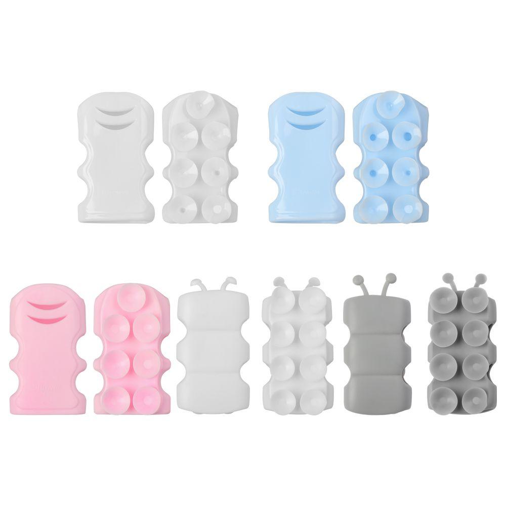 Punch-free Shower Head Holder Removable Reusable Adjustable Silicone Suction Cup Shower Bracket Wall Rack Bathroom Accessories