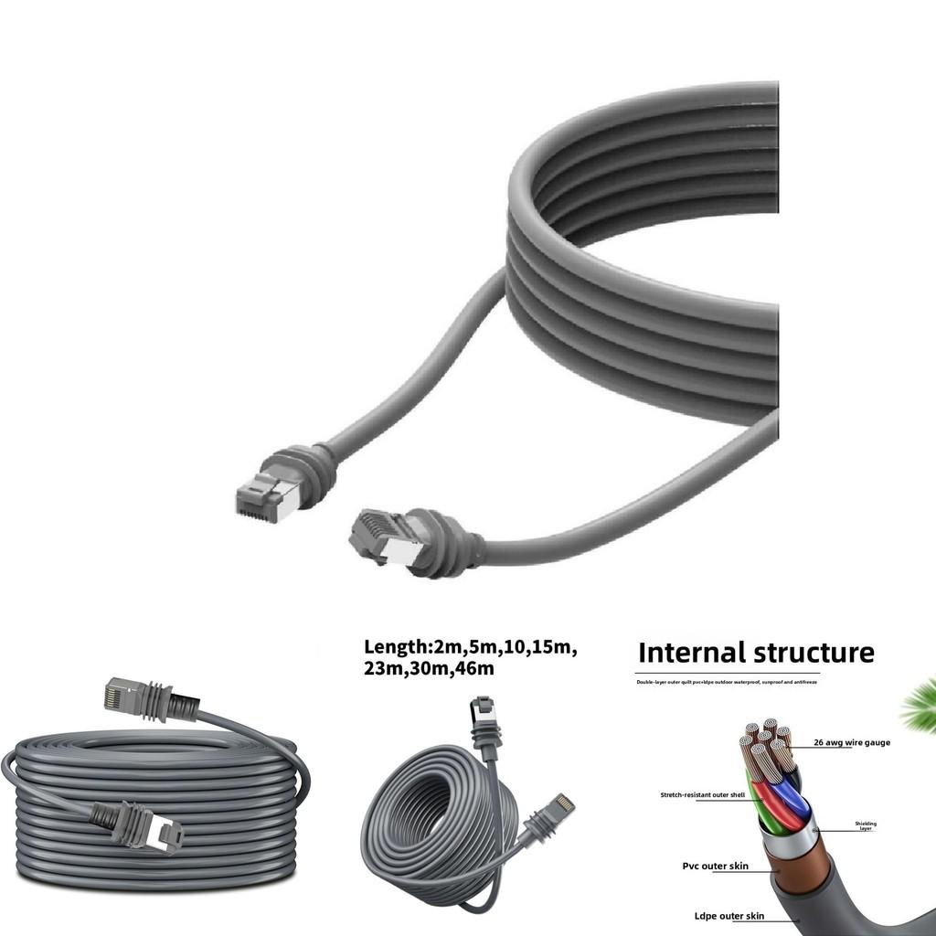 Starlink Gen 3 Ethernet Cable Pvc Shielded Data Line For Router Connection Outdoor Indoor Use