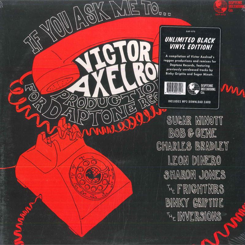 LP Record VICTOR AXELROD - If You Ask Me To... (Victor Axelrod DAP070 DAPTONE 2023 US Reggae, Ska & Dub