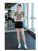 Women's 2026 Quick-Dry Breathable Three-Quarter Sportswear Set for Summer Running & Fitness