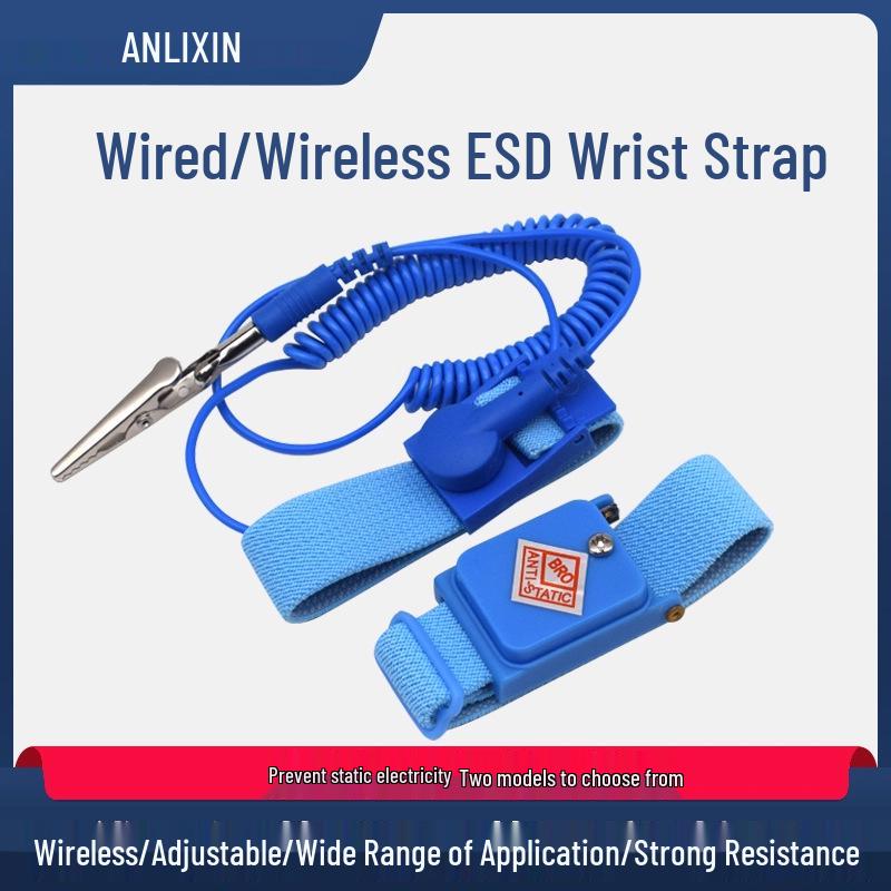 Wireless Anti-static Wrist Strap with Cord for Static Removal Wireless Anti-static Wrist Strap