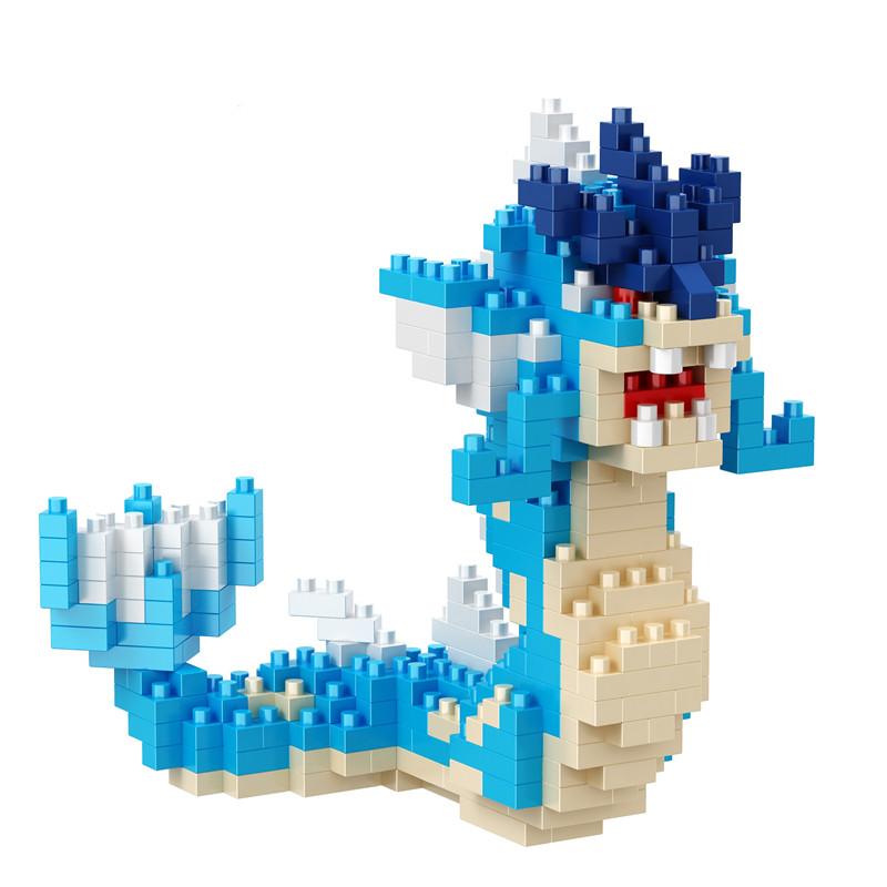 Pokmon New Small Particle Building Blocks Pikachu Small Animal Model Educational Game Puzzle Children'S Teaching Toy