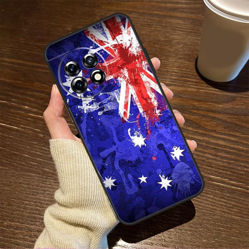 

Australia Flag For OnePlus 15R 13 12 11 9 Pro 12R 13R 10T 13T Case For OnePlus Nord 5 CE 2 3 4 Lite N20 N30 OnePlus Nord CE2Lite