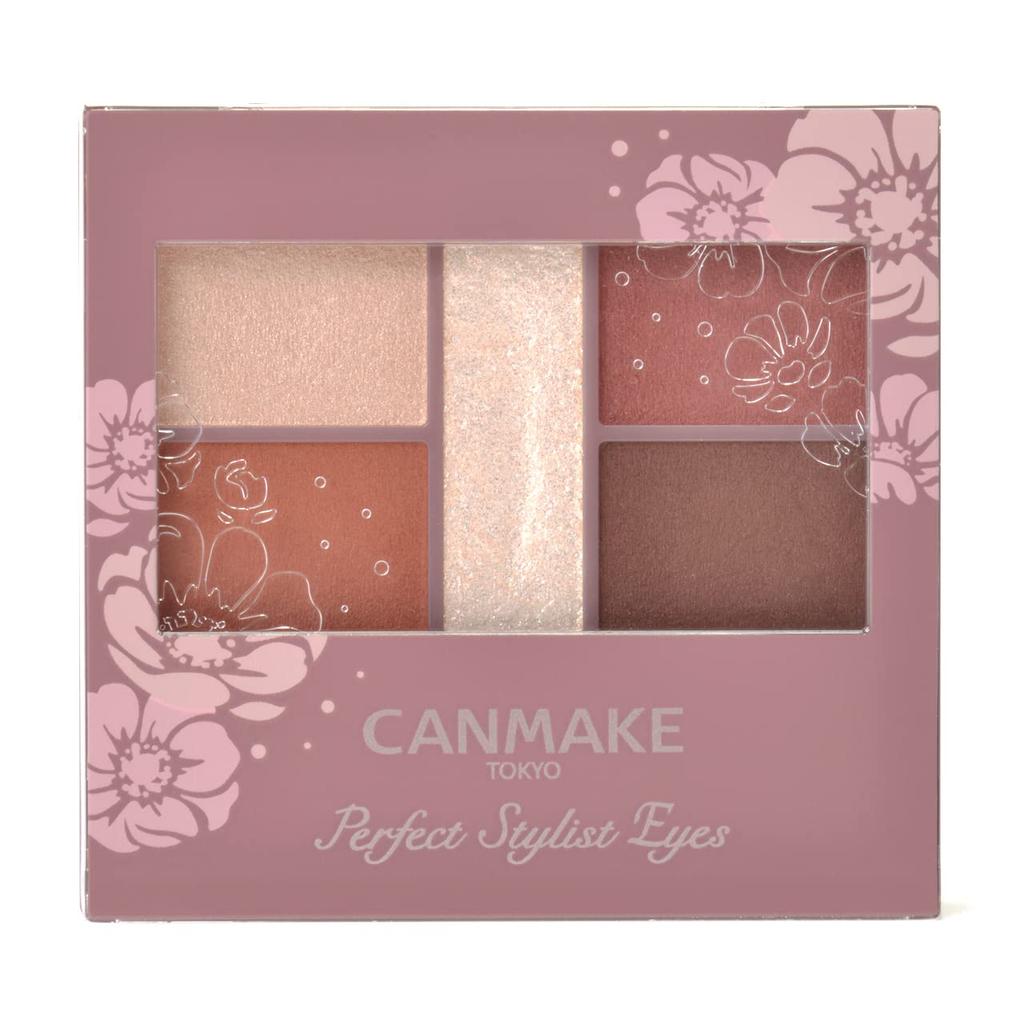 CANMAKE Perfect Stylist Eyes v28 Cień do powiek Raspberry Tart Wielokolorowy Fioletowy Terakota 1 szt. (x 1)