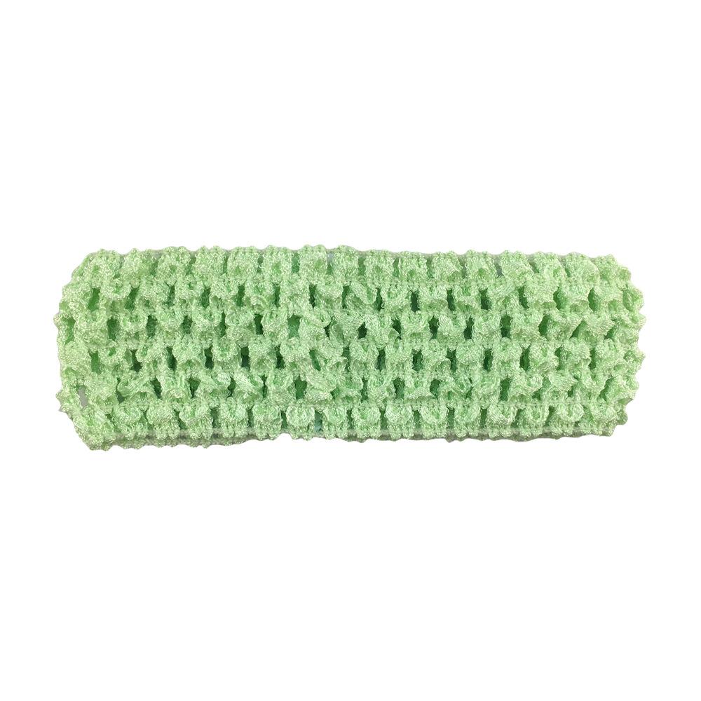 Silk Knitted Elastic Headband 1.5Inch Crochet Headband Crochet Headband 39 Colors Optional