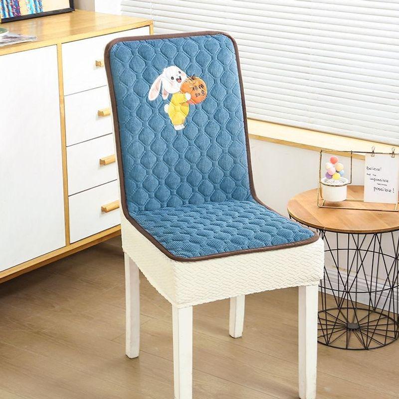 2026 Universal One-Piece Thick Chair & Stool Cover with Integrated Cushion
