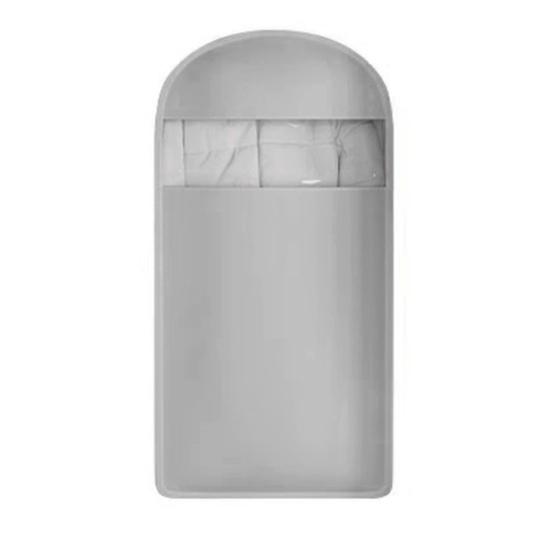 1/3Pcs Hanging Garment Bags with Self Compression Zipper Large Capacity Dustproof Space Saving