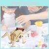 Educational Diy Wooden Electric Mechanical Spike Dragon Toy For Young Creative Minds Development