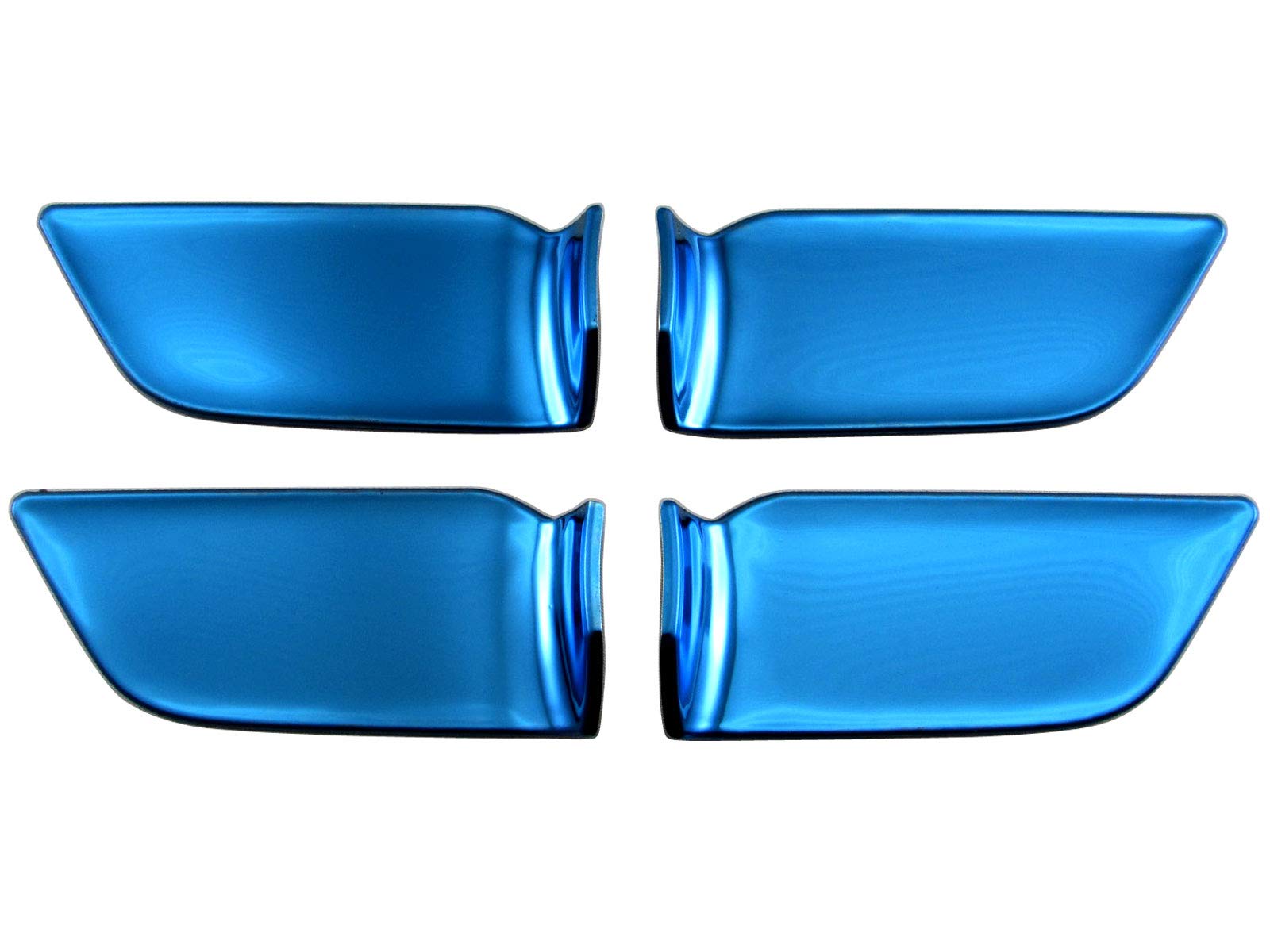 

BRIGHTZ Stainless Steel Inner Door Handle Plate for Toyota Harrier Hybrid Fits Cover, Pattern, Blue, AXUH80/AXUH85 [INS-DHC-078]. XUH80, XUH85, UH80, синий