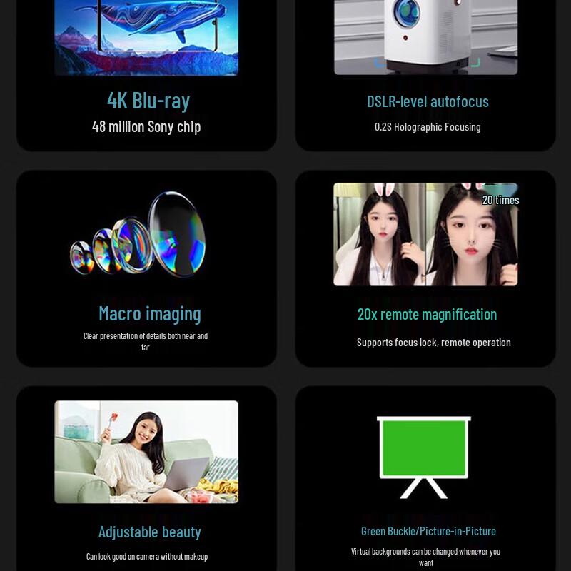 Anzhijia Q009 Live Streaming Webcam