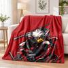 Gachiakuta Flannel Throw Blanket Soft Warm Cozy For Sofa Bed Indoor Home Bedroom Use