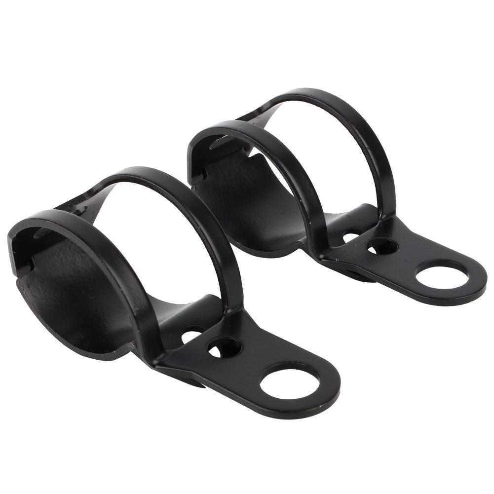 Motorcycle Turn Signal Mount Bracket Fork Relocation Clamp Black HNH Motorcycle Turn Signal Mounting 30-43mm (1393cm)
