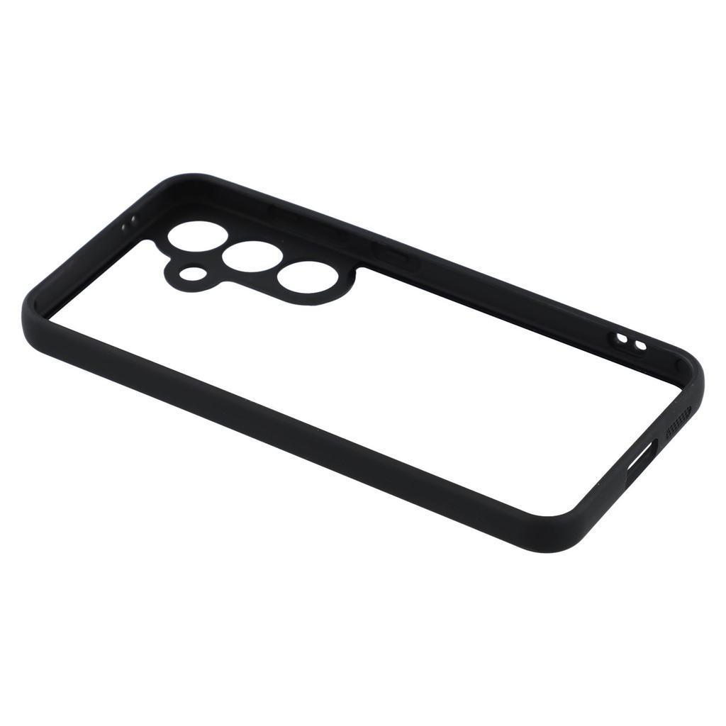 For Samsung Galaxy S24 FE Phone Case TPU + Acrylic Clear Back Cover