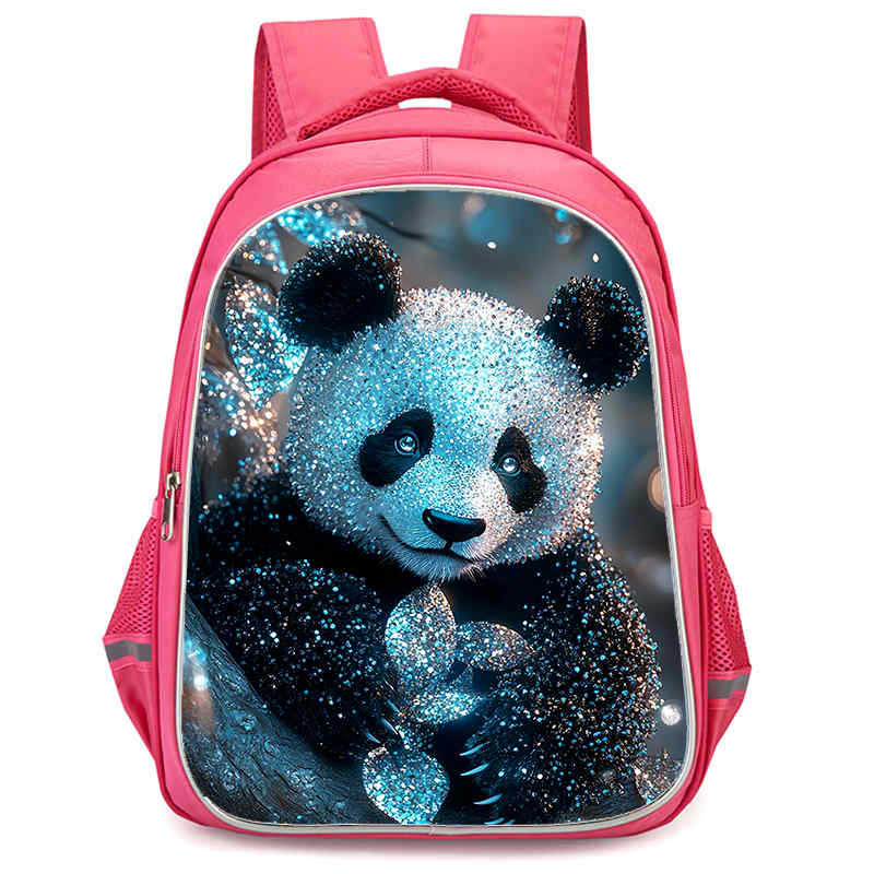 Panda Niedliche Schultasche Verschleißfest Großes Fassungsvermögen Wirbelsäulenschutz Und Anti-Buckel Schüler Party Must-Have Leichter Rucksack