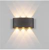 Hot Sale Up and Down Two-way Luminous LED Wall Lamp Outdoor Waterproof Living Room Staircase Aisle Balcony Corridor Wall Lamp