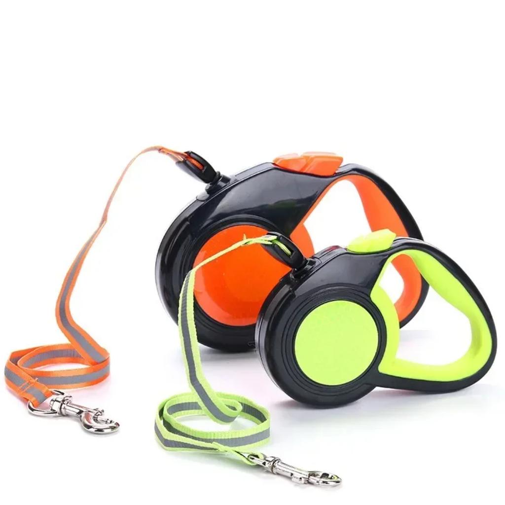 New Adjustable Durable 3/5/8m Retractable Dog Leash Roulette Collar for Small Big Dogs - Walking, Hiking, Bulldog Accessories