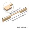 KAK Black Cabinet Handles Solid Aluminum Alloy American Style Kitchen Cupboard Pulls Drawer Knobs Furniture Handle Hardware