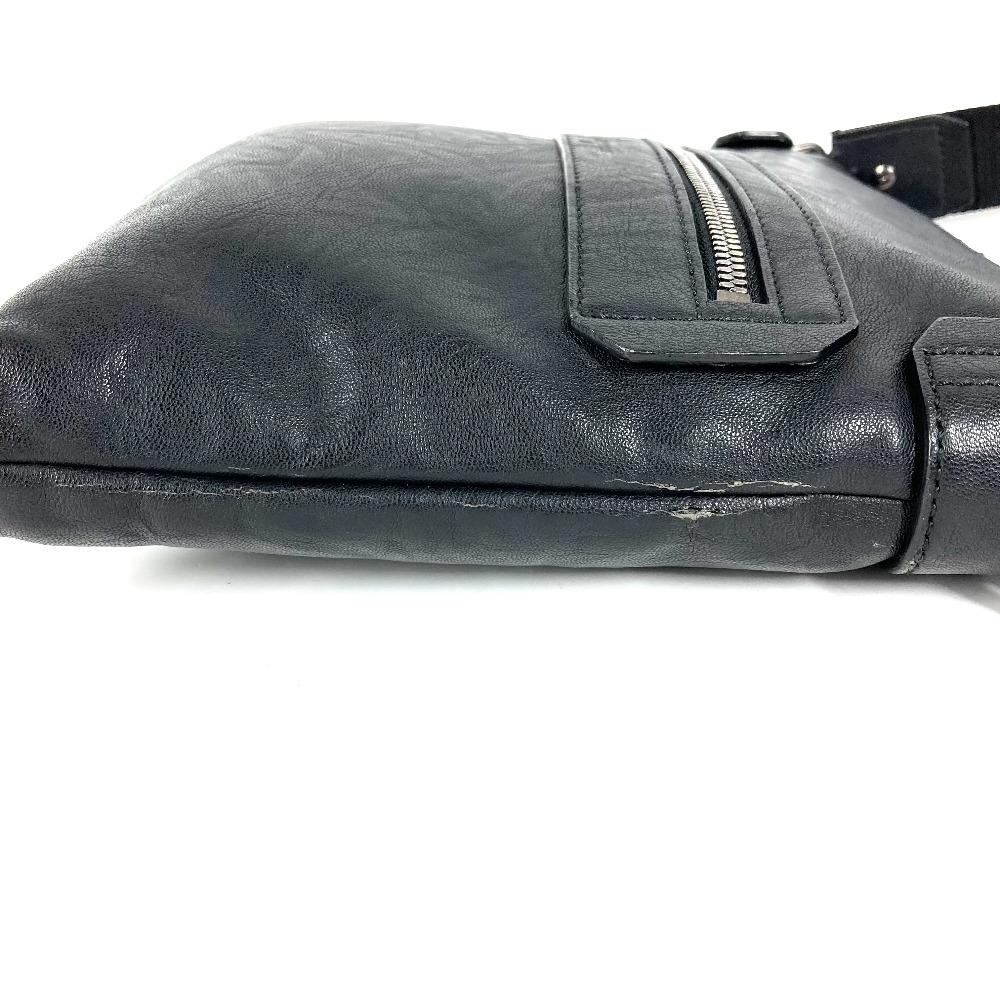 Salvatore Ferragamo logo Bag Crossbody Shoulder Bag Leather Black