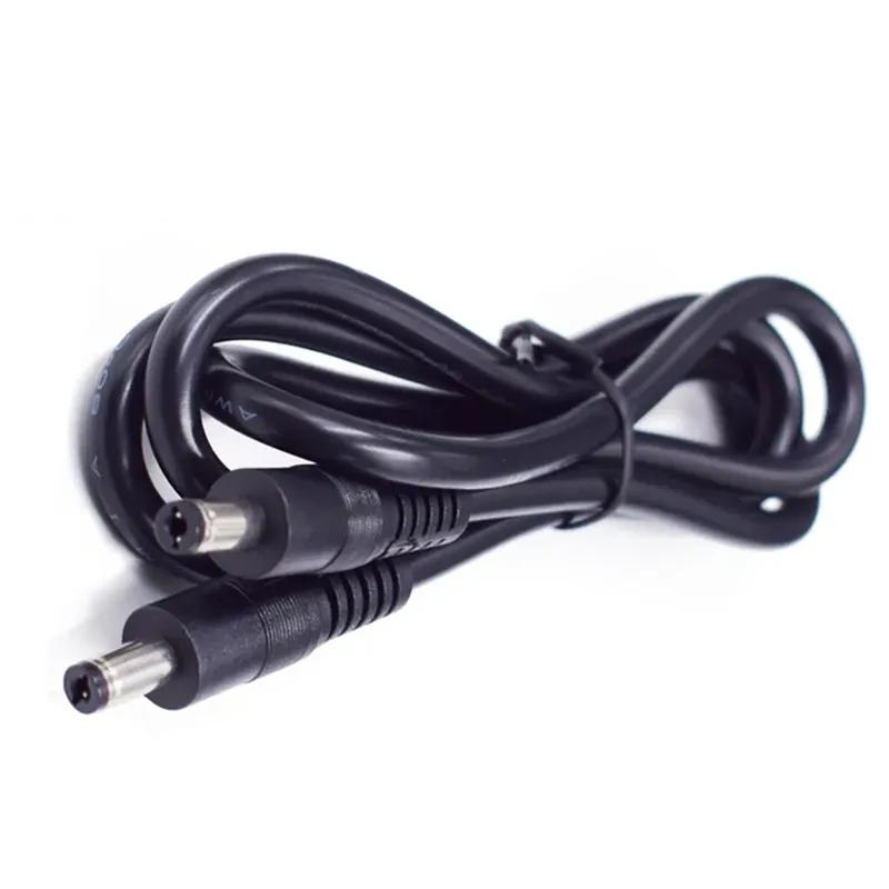 10m 5m 3M 2m 1m 5.5 X 2.1mm DC Power Connector Jack Adapter Lead Cord 12v Cable DC Female Male Extension External Plug