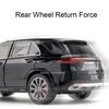 1:24 GLE350 GLS63 SUV Spielzeugauto Modell Legierung Druckguss Pull-Back Türen Geöffnet Sound Licht Geländewagen Modelle Jungen Geburtstagsgeschenke