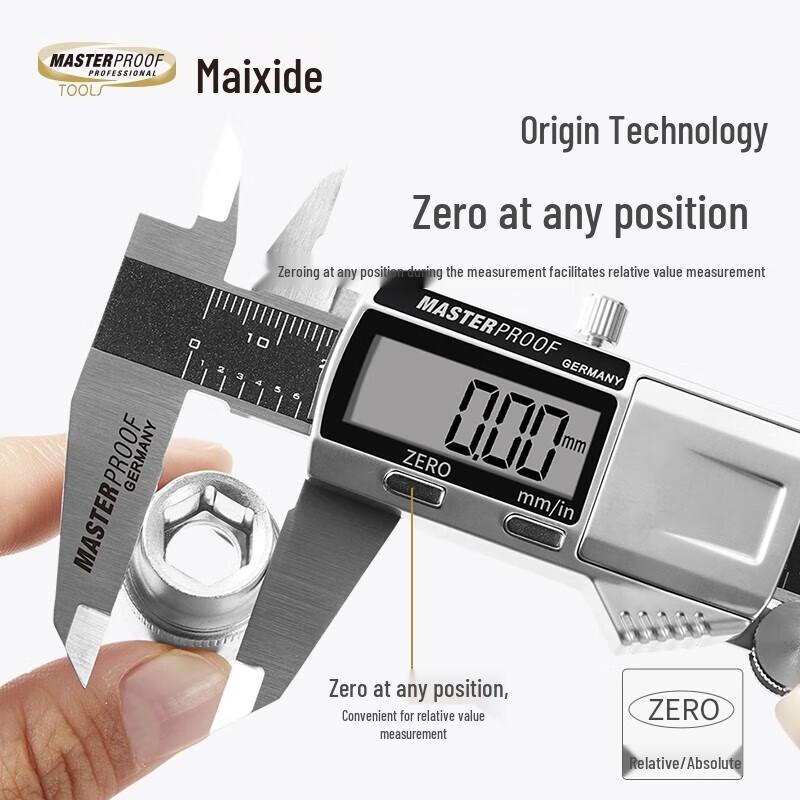 MASTERPROOF High Precision Digital Caliper