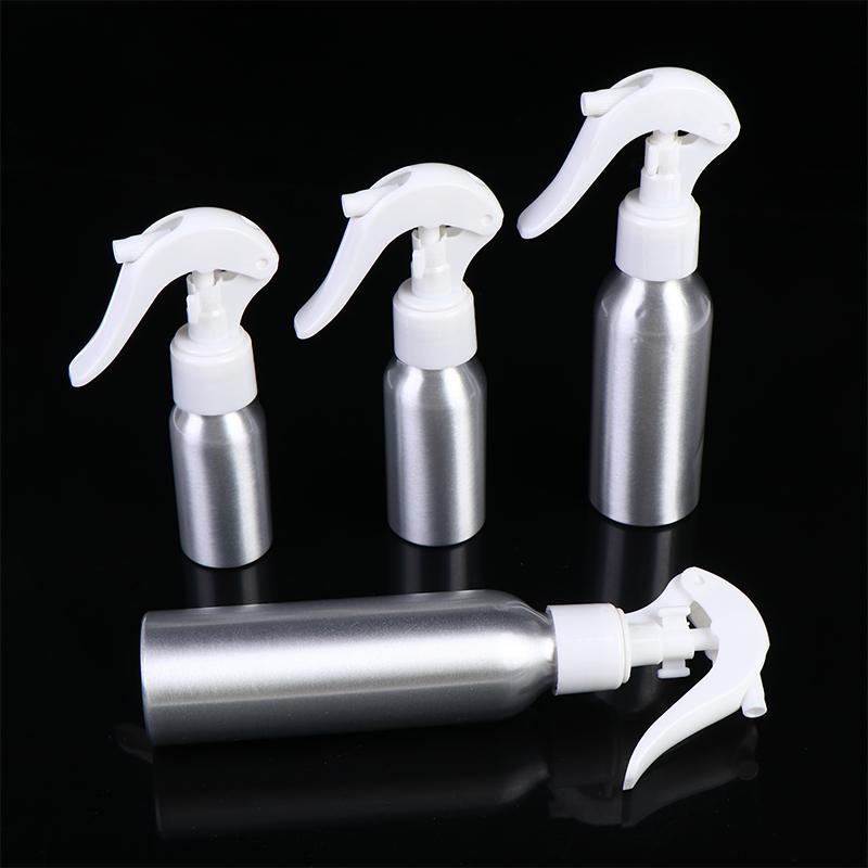 1Pcs 30-500Ml Aluminum Bottle Empty Spray Bottles Pump Sprayer Fine Mist Spray Refillable Bottles Water Spray Bottle Sprinkler