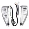 Silver Steering Wheel Cruise Control Switch Buttons 25550-3DA6A For Nissan Tiida 2011-2015 For Nissan Versa 2014-2015