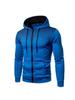 Men's Casual Sports Fitness Zip-Up Hoodie Jacket for Autumn and Winter