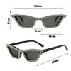 Classic Cat Eye Diamond Sunglasses Fashion Party Travel Sun Glasses for Women UV400 Sun Shades Goggles Luxury