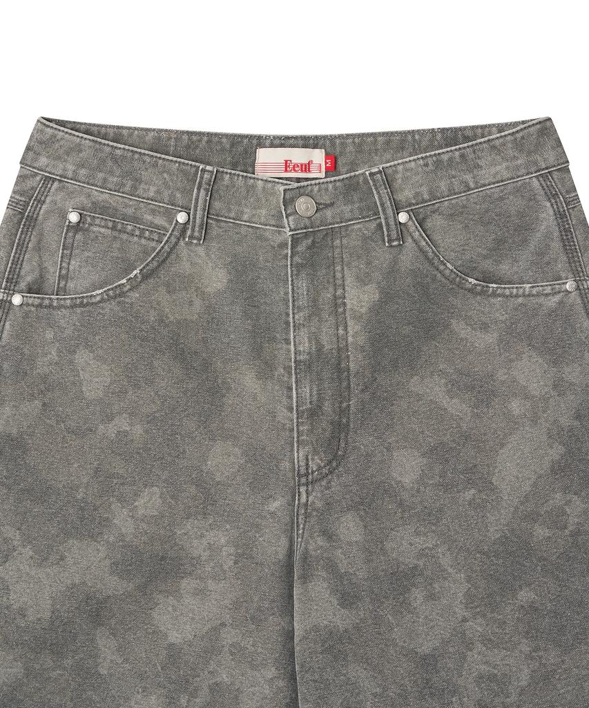 Iuteu Vintage Camo Burmuda Pants / Khaki