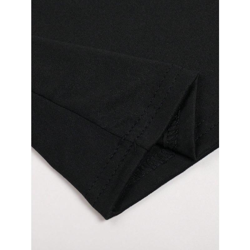 Europäische Größen Y2k Lustiges Muster Herren Sommer Kurzarm T-Shirt | Bequem und Atmungsaktiv Lässig Outdoor Straße Rundhals