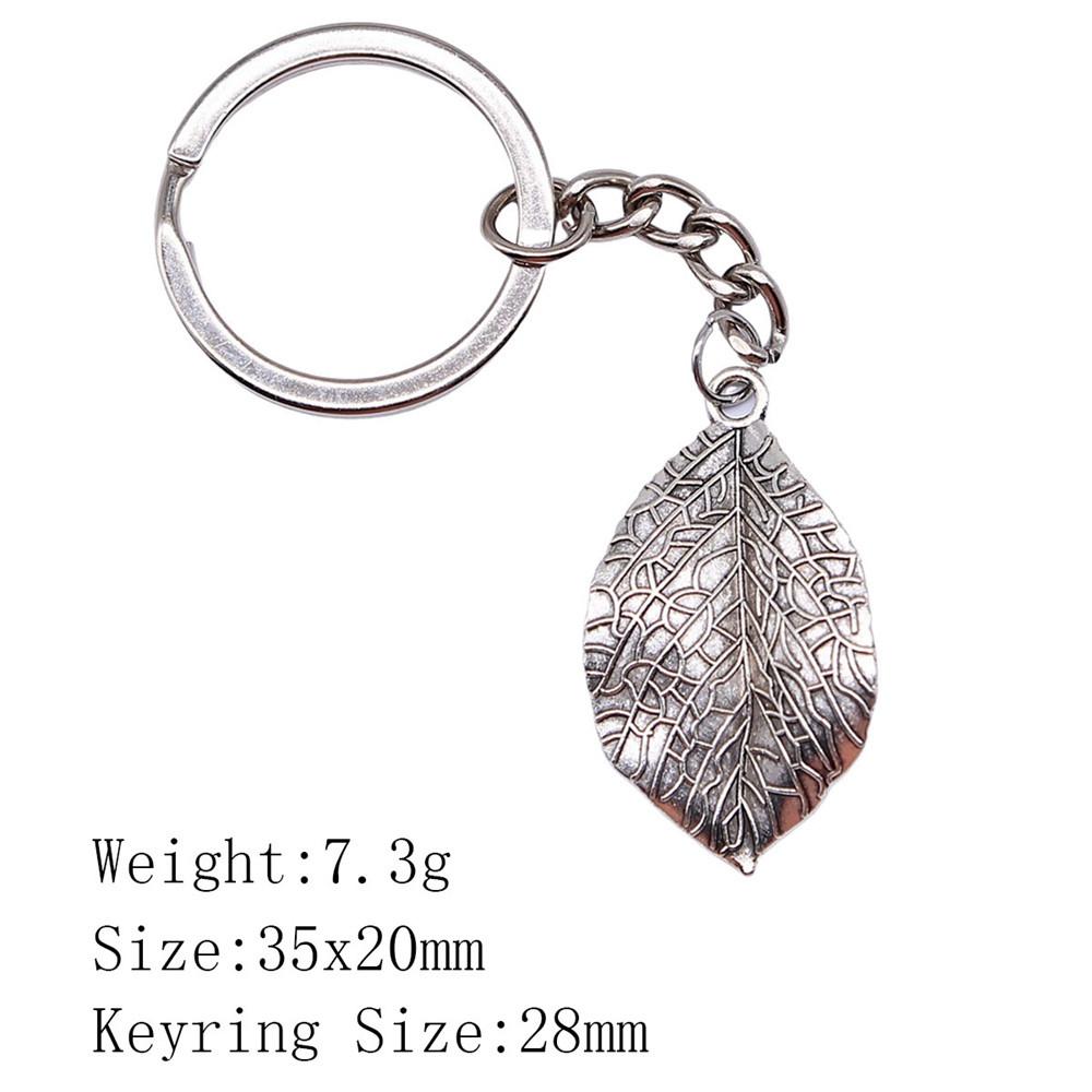 Father's Day Keychain Car Mushroom Branch Leaf Key Ring Cheap Things Key Chain For Car