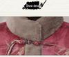 Warm Cotton-Padded Winter Jacket for Middle-Aged and Elderly Women, Plus Velvet for Extra Warmth