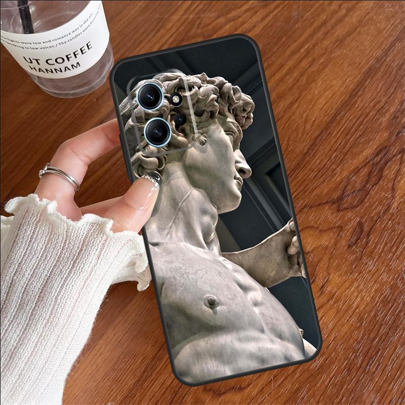Michelangelo Art Case For Xiaomi Redmi 12C 13C 14C 10C Redmi Note 13 Pro 14 12 11 9 10 9S 10S 11S 12S Cover