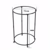 Rotatable Clothes Rack with Wheels, Multi-functional Wardrobe and Outdoor Display/Drying Rack