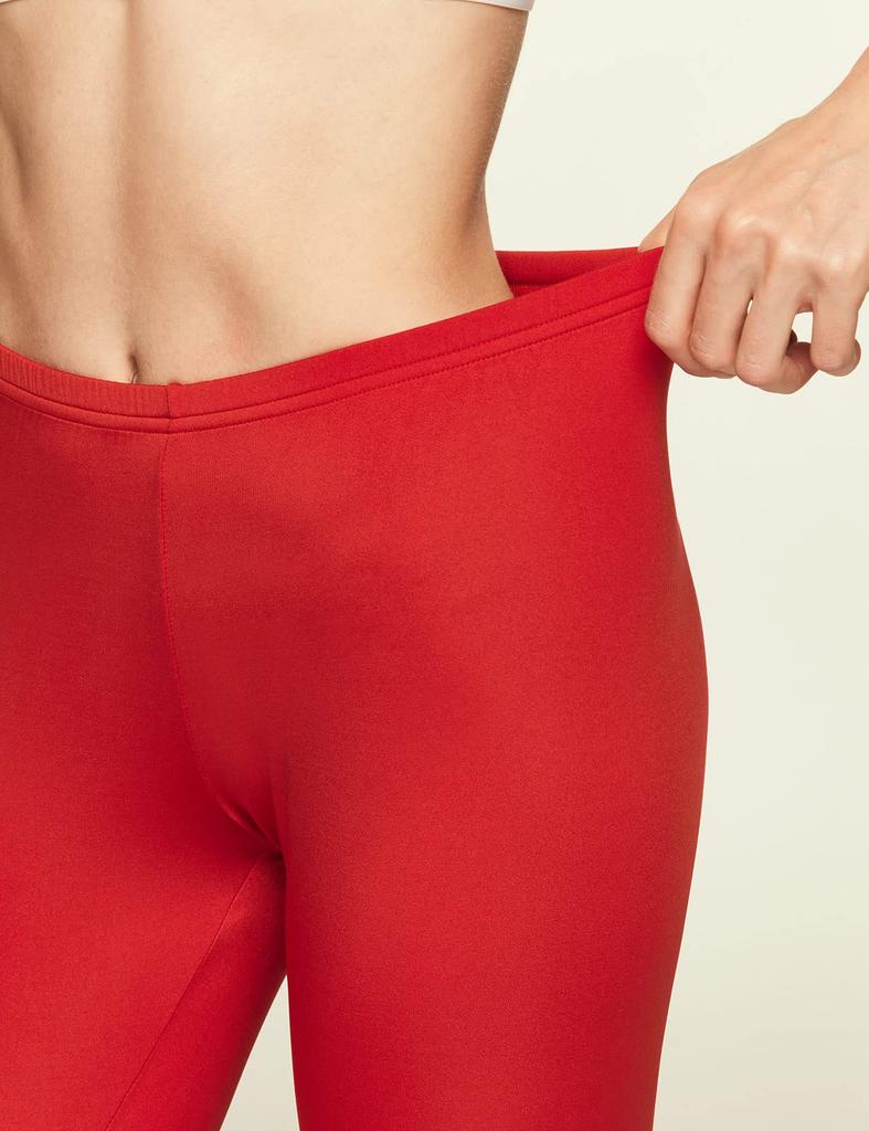 Tesla Heattech Underpants and Underwear for and Warm and Windproof Women's (2-Piece Set) [Moisture-Wicking, Heat-Generating, Stretchy] Fleece-Lined