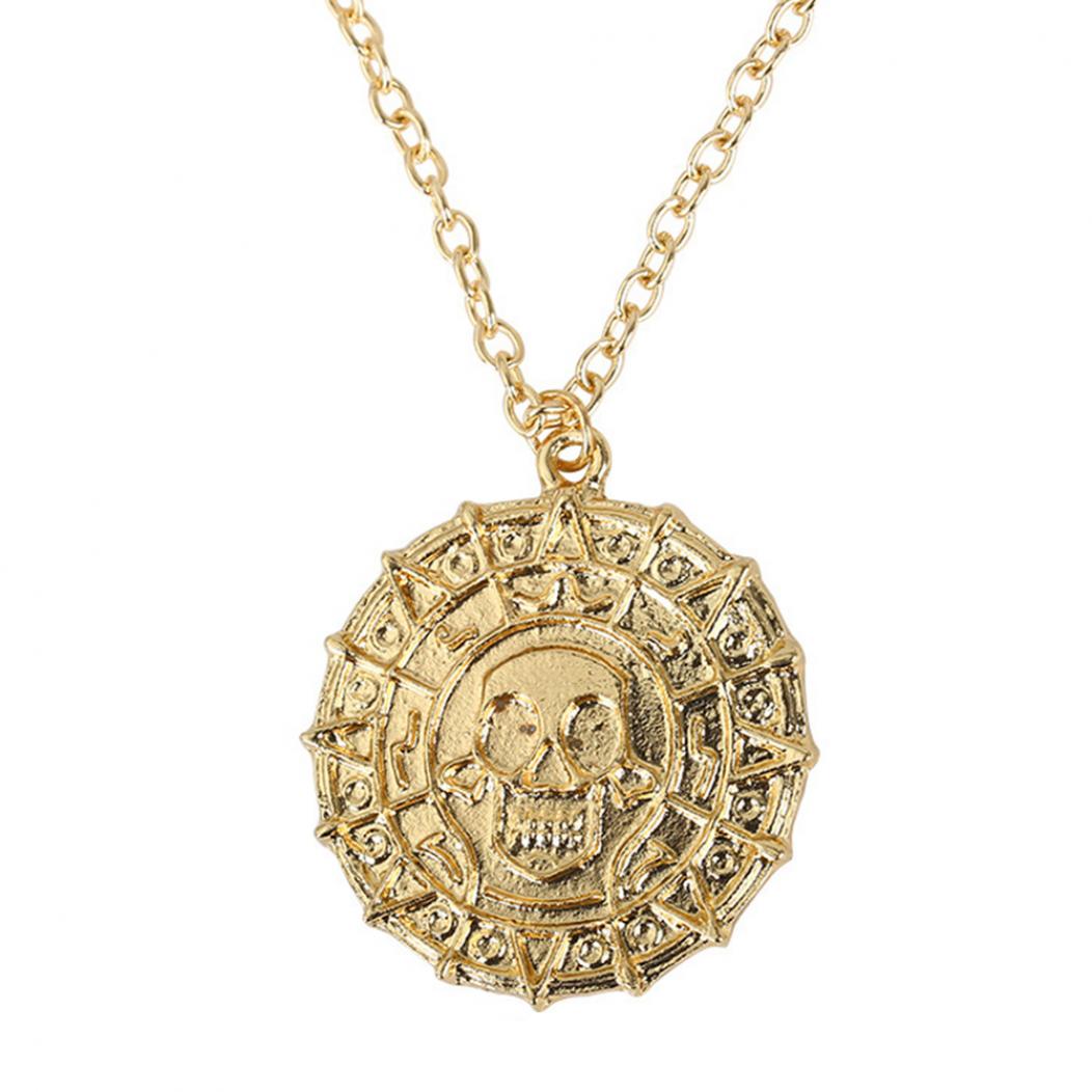 

Кулон ожерелье для мужчин золотистый