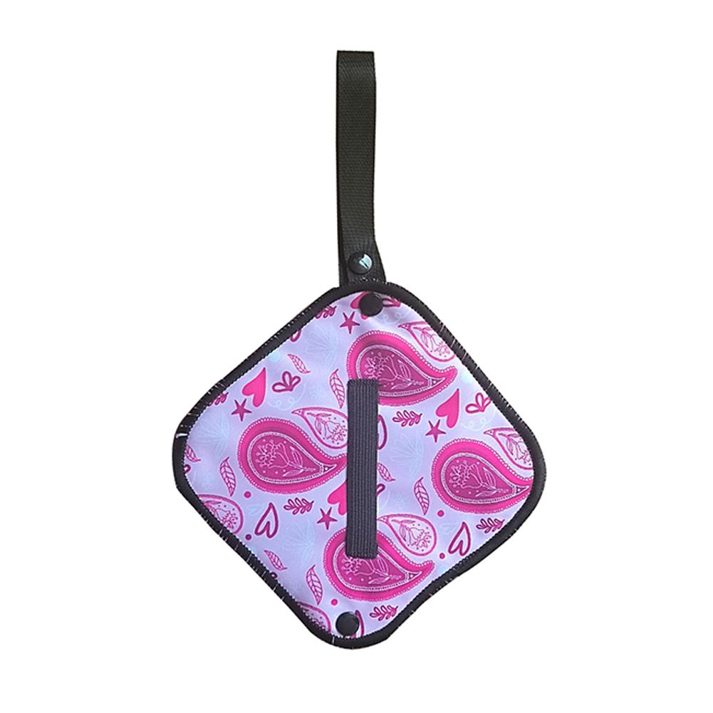 Ściereczka na mocz Zmywalna Wielokrotnego Użytku Chłonna Wycieraczka Przyjazna dla Środowiska Podkładka na mocz Niezbędne w Podróży Kempingu Plecaku dla Kobiet